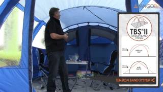 Vango Family  Langley poled tent filmed 2013 [upl. by Eimiaj]