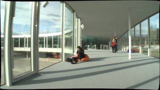 Rolex Learning Center  EPFL SANAA a steadicam visit [upl. by Noemad]