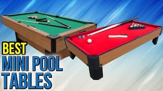 7 Best Mini Pool Tables 2017 [upl. by Arait]