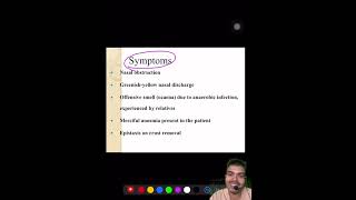 Atrophic rhinitis and vasomotor rhinitis [upl. by Norbert]