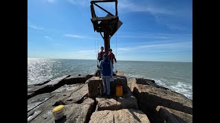 Matagorda Jetties Bull Redfish [upl. by Marquet]