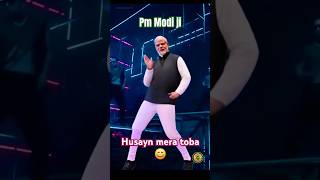 HUSAIN MERA 🤣a Tova Tova Song 🎵 PM Modi Dance 🕺 Funny 😁 VIDEO 🔥share shorts pmmodi funny [upl. by Sredna]