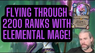 KIBLER FLEW THROUGH 2200 RANKS WITH HIS ELEMENTAL MAGE DECK [upl. by Durkee94]