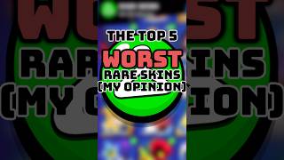 Top 5 Worst Rare Skins brawlstars brawlin brawlstarsskins brawl brawlee brawlywood brawltalk [upl. by Vilhelmina]