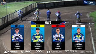 Heat 7  Poole vs Oxford  BSN Series Southern  POOLE PIRATES SPEEDWAY 2024 [upl. by Norrehs635]