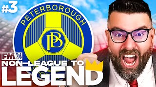 BACK TO PETERBOROUGH SPORTS  Part 3  TAMWORTH  NonLeague to Legend FM24 [upl. by Lura255]