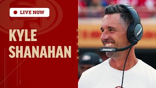 Kyle Shanahan Speaks to the Media Before 49ers Practice [upl. by Aicittel84]