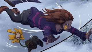 Flowerfell Part 2【 Undertale Comic Dub 】 [upl. by Norrab]