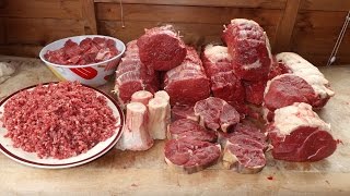 How To Butcher A Cow A Top Of Beef Beef Butchery SRP [upl. by Diantha670]