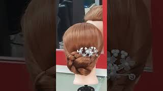 Easy hairstyleshairstyles wedding hairstylessmitagupta [upl. by Tonina]