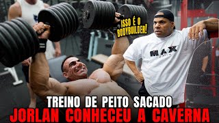 JORLAN VISITOU A CAVERNA  TREINO DE PEITO SACADO  RAFAEL BRANDÃO [upl. by Cicero627]