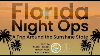 VATSIM Timelapse Florida Night Ops  RSWGND [upl. by Sirdi]