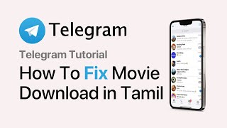 How To Fix Telegram Movie Download Problem in Tamil 2024 [upl. by Acus]