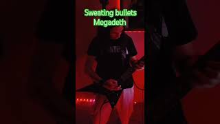 Sweating bullets megadeth guitar metal guitarcover jacksonguitars [upl. by Chemesh87]