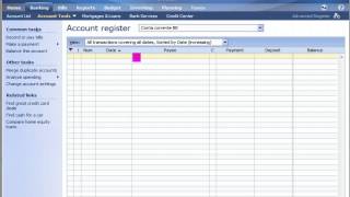 Finanças pessoais com o MS Money  Parte 3 Configurando contas bancárias e categorias [upl. by Ardnayek250]