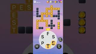 Word Crossy levels 111  115 Walkthrough [upl. by Eecyak]