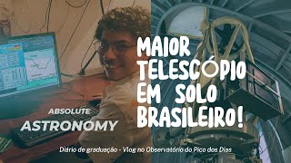 vlog 7  Missão astronômica Observacional no Observatório Pico dos Dias pela USP [upl. by Mercedes]