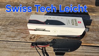 Swiss Tech Leicht Knife Review [upl. by Nairoc]