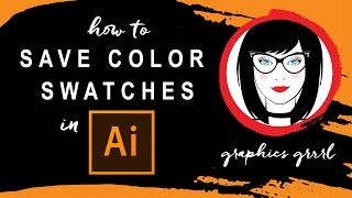 How to mix apply and save CMYK RGB and PMS swatch colors in Illustrator CC [upl. by Alleciram]