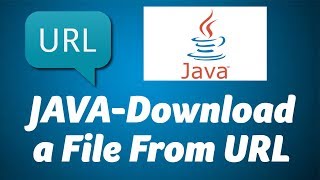 JAVA Download a file from URL [upl. by Ajup]