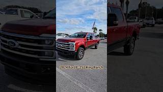 2024 Ford F250 King Ranch Best Super Duty Trim [upl. by Enoryt881]