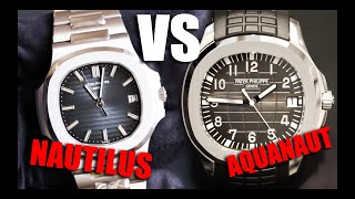 Patek Philippe  Nautilus vs Aquanaut [upl. by Marguerita689]