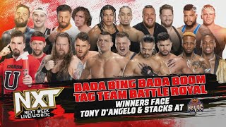 FULL MATCH Bada Bing Bada Boom Tag Team Battle Royal 22  WWE NXT 101723 [upl. by Thia]