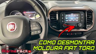 ✅ Como Desmontar Moldura Da Multimídia Fiat Toro [upl. by Hoenack178]