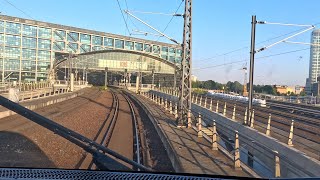 FührerstandsmitfahrtCabview SFS BerlinHannover BR 401 [upl. by Godding]