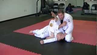 L9S3Side Variation Straight Armlock from Mounted Position [upl. by Ahsinak]