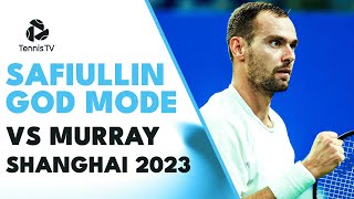 Roman Safiullin GOD MODE vs Andy Murray  Shanghai 2023 Highlights [upl. by Gimpel330]