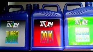 Olej SELENIA Petronas Motor Oil 5w30 wr 20k 10w40 turbo diesel alfa romeo fiat lancia [upl. by Aisinut]