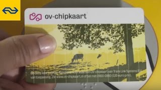 Instructiefilm reizen met de OVchipkaart  Niet inchecken bij uitcheckzijde [upl. by Flodnar]