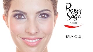 PEGGY SAGE  SECRETS DE PRO  Appliquer les Faux Cils [upl. by Grey]