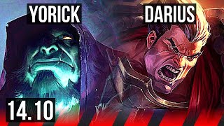 YORICK vs DARIUS TOP  613  KR Master  1410 [upl. by Nauq628]