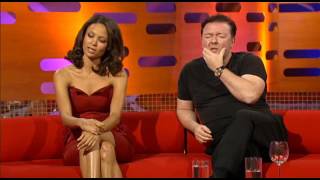 Graham Norton has Ricky Gervais and Thandie Newton read the script from Nalin Palin [upl. by Adlesirc177]