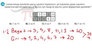 Kanguru Matematik 2023 Benjamin 19 [upl. by Queena]