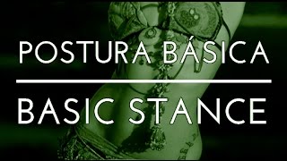 POSTURA BÁSICA  PASOS BÁSICOS  DANZA ÁRABE  TRIBAL FUSIÓN [upl. by Baylor]