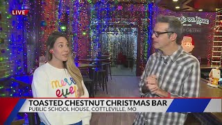 Tims Travels Toasted Chestnut Christmas Bar in Cottleville Missouri [upl. by Marthe]