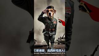 Wonderful Army Dog  Cute dog  shorts dog army [upl. by Nalahs681]