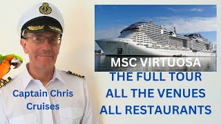 MSC Virtuosa Full Tour  WORLD EXCLUSIVE TIP [upl. by Matland11]