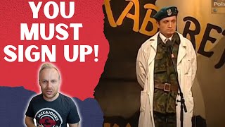 Englishman Reacts to Polish Kabaret KMN  Komisja Wojskowa Legionowo [upl. by Atims]