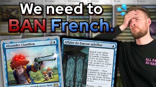 quotUnfinity but Im Frenchquot Cant Be Your Deck Theme  Commander Deck Roasting [upl. by Shanly]