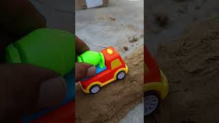 Road maker truck on the pull youtubeshorts trending shorts toys toycar toyreview kids fun [upl. by Allerbag]