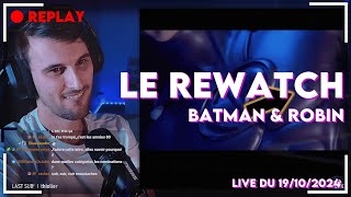 Soirée quotcuir moustachequot avec BATMAN amp ROBIN  Le Rewatch [upl. by Saucy]