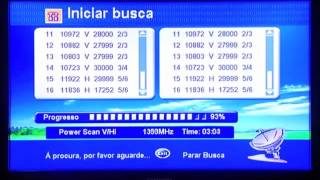 CONFIGURANDO AZBOX  ATUALIZAÇÃO E SERVIDOR CS [upl. by Evante]