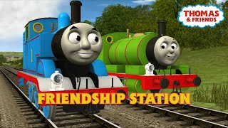 Friendship Station 🎵  Thomas amp Friends  Trainz Music Video [upl. by Wyn]