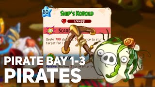 Angry Birds Epic Cave 22 Pirate Bay 13  gameplay [upl. by Suilenroc]