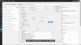 Interlinks Manager  Export the internal links data in a spreadsheet software [upl. by Bainbrudge755]