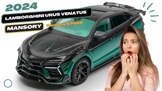 2024 Lamborghini Urus Venatus S P900  New Ultra Urus from MANSORY🤯 [upl. by Dominy]